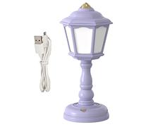 KKXXYQFC Vintage Table Lamp, LED Dimmable Flower Light, Retro LED Night Light, Rechargeable Desk Decor Lamp, 3 Colors Changing Sleep Lamp for Her Birthday Holiday Party Wedding Bedside Room Decoration