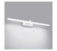 KKXXYQFC Wall Lamps Sconces Bathroom Mirror Light, Bath Mirror Lamps LED Over Mirror Light Vanity Light Wall Lamp for Makeup Dressing Table Home Decoration -White/Cold Light-14W/60cm(Black/Cold Li