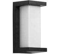 KKXXYQFC Wall Lamps Sconces Sell Like Hot Cakes Warm Light Wall Sconce Wall Light Door Post Balcony Outdoor Illumination Wall Lamp LED Rectangle Black Aluminum Warm Light Lantern Corridor Wall
