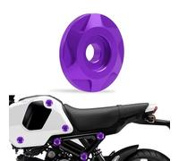 KKZOL 12 Pcs Fairing Washers Colored Side Panel Dress Up Cover Verge Garnish Washers for Honda Grom MSX125 2022 2023 2024 (Purple)