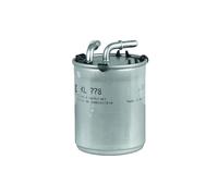 MAHLE / Knecht Fuel Filter KL778 In-Line 6C0127400 6R0127400C Fits Audi Seat Skoda VW