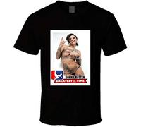KLA Bonnie Rotten Greatest of All Time Baseball Black T Shirt Black M