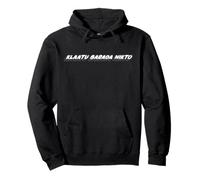 Klaatu Barada Nikto | Famous movie quote 50's & 90's Pullover Hoodie