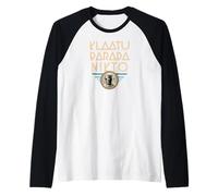 Klaatu Barada Nikto T-Shirt Raglan Baseball Tee