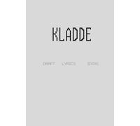 Kladde - Cuaderno en Blanco para Músicos y Creativos: Cuaderno para los que rompen las reglas antes de escribirlas | 160 páginas en blanco (Nordic Notebooks)