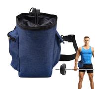 Klätterkritväska - 7,09 X 3,94 X 3,94 Tum Oxford-tyg, Ficka Med Dragkedja, Lätt Och Hållbar | Utomhus Bergsklättringsutrustning För Män Kvinnor Bouldering Bergsklättring Vandring Säkerhetsäventyr