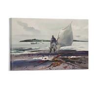 KLAGCBDF Andrew Wyeth (2) Canvas Printing Famous Paintings, Wall Art Posters, Decorative Hanging Pictures Wall Art Picture Painting Poster Canvas Print Posters Artworks Room Decor 08x12inch(20x30cm)