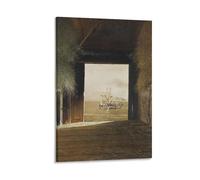 KLAGCBDF Andrew Wyeth Hay Day Canvas Printing Famous Paintings, Wall Art Posters, Decorative Hanging Pictures Poster Print Art Wall Painting Canvas Posters Modern Bedroom Decor 20x30inch(50x75cm)