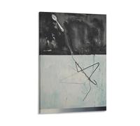 KLAGCBDF JIANPIN JASPER JOHNS Coat Hanger And Spoon Canvas Printing Famous Paintings Poster Painting Canvas Wall Art Living Room Posters Painting 24x36inch(60x90c