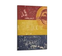 KLAGCBDF JIANPIN JASPER JOHNS Periscope I Canvas Printing Famous Paintings Artworks Picture Print Poster Wall Art Painting Canvas Decor Home Posters 20x30inch(50x