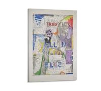 KLAGCBDF JIANPIN JASPER JOHNS Usuyuki (2) Canvas Printing Famous Paintings Poster Print Art Wall Painting Canvas Posters Modern Bedroom Decor 12x18inch(30x45cm)