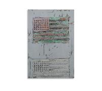 KLAGCBDF JIANPIN JASPER JOHNS Usuyuki (4) Canvas Printing Famous Paintings Wall Art Poster Prints Home Decor Picture Canvas Painting Posters 12x18inch(30x45cm)