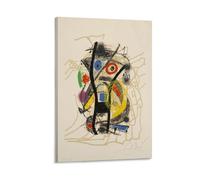 KLAGCBDF Joan. Miro. Homage to Helion Canvas Printing Famous Paintings Painting On Canvas Wall Art Poster Scroll Picture Print Walls Decor Home Posters 16x24inch(