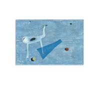 KLAGCBDF Joan. Miro. The Circus Horse Canvas Printing Famous Paintings Wall Art Poster Scroll Canvas Painting Picture Living Room Decor Home 24x36inch(60x90cm)
