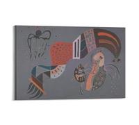 KLAGCBDF Kandinsky Vassily Moderate Momentum Spray Oil Paintings Home & Commercial Canvas Wall Art Artworks Picture Print Poster Wall Art Painting Canvas Decor Home Posters 20x30inch(50x75cm)