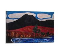 KLAGCBDF Marsden Hartley Mt. Katahdin Spray Oil Paintings_ Home & Commercial Canvas Wall Art Canvas Painting Poster Wall Art Decorative Picture Prints Modern Decor 12x18inch(30x45cm)