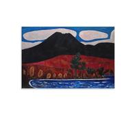 KLAGCBDF Marsden Hartley Mt. Katahdin Spray Oil Paintings_ Home & Commercial Canvas Wall Art Picture Print Canvas Poster Wall Paint Art Posters Decor Modern Home Artworks 08x12inch(20x30cm)