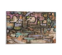 KLAGCBDF Paul Klee After The Flood Canvas Famous Paintings, Wall Art Posters, Decorative Hanging Pictures Wall Art Poster Prints Home Decor Picture Canvas Painting Posters 08x12inch(20x30cm)