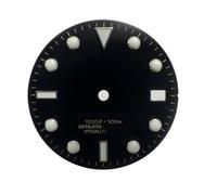 KLAIDE Suitable for NH35-36 Machinery Movement Production Luminous dial Watch Literally DIY Watch Accessories(Black)