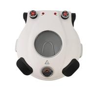 KLAIF Electric Countertop Pizza Oven With 31CM Ceramic Stone, Dual Adjustable Temperature Controls, Includes 4 Pizza Tools, LMC-White