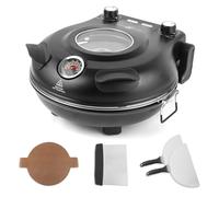KLAIF Electric Pizza Oven Indoor With 12" Ceramic Stone, LMC-Black