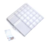 Klaimbmo 26 Grids Clear Sorting Boxes, Jewellery Organiser Plastic, Assortment Transparent Sorting Box, Beads Storage Box, Storage Box With Divider For Beads, Art Diy, Crafts, Jewelry