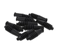 Klaisy 10pcs Bicycle Brake Cable Tail Cap End Protector Cover Cycling Bike Accessories Equipment Bicycle Cycling for Men Women Road for Handle Flywheel Chain for Kids Kit Bottle Seats Short Sleeve