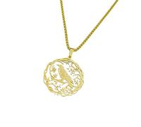 Klaisy 18K Gold Electroplating Hummingbird Necklace Stainless Steel Pendant Neck Chain Jewelry Piece For Special Occasion Symbolic Hope Necklace