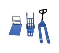 Klaisy 3 Piece Dollhouses Engineering Construction Tool Kits Ideal for Enhancing Your 1: 12 Scale Miniature Decorations Miniature Moving Tool