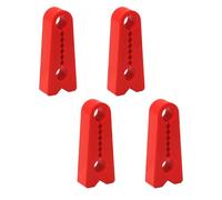 Klaisy 4pcs Silicone Car Door Buffer Pads Squeaking Noise Vibrations Dampening Accessory Easy Install Car Door Hinge Absorber Pads