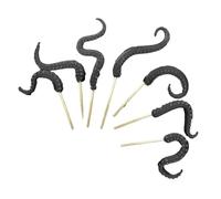 Klaisy 7 Piece Novelty Resin Octopuses Tentacle Decorations Waterproof Garden Plant For Indoor And Outdoor Octopuses Garden Decorations
