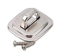 Klaisy Anti-Theft Security Base Plate Zinc-alloy Electroplated Bright Computer Fixed Desk Mount Accessory Computer Fixing Metal