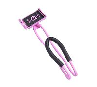 Klaisy Cellphone Stand Hanging On Neck Upgraded Hands Free Mobilephone Holder Clip On Bed/Table Lazy Cellphone Mount Hands-free Phone Holder