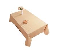 Klaisy Decorationative Grids Art Tablecloth Quick Drying Machine Washable Fit Most Tables Home Decoration Polyester Tablecloth