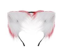Klaisy Handmade Cartoon Foxes Ear Hair Hoop Woman Halloween Makeup Headband For Easter Carnivals Cosplay Hair Accessories Halloween Headbands For Women Headbands Adults Anime Character Cosplay