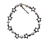 Klaisy Hollow Star Pendant Necklace Fine Craftsmanship Bead Necklace Fashionable Neck Jewelry Fashion Individuals Fashionable Women's Jewelry
