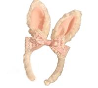 Klaisy Kids Cosplay Rabbits Hairband For Party Halloween Headwear Music Festivals Photo Booth Props Girls Photo Props Easter Costume Accessory