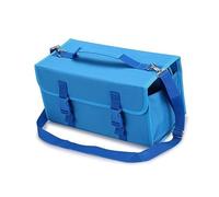 Klaisy Multifunctional Zippers Storage Carrying Bag with Shoulder Strap Design Marker Pen Case Holder for 120 Organizers Paint Organizers