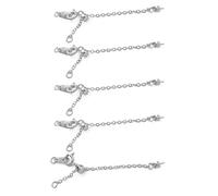 Klaisy Multipurpose Sturdy Brass Lobster Clasp Extending Adjustable Length Chain Accessory for Fishing and Camping Gears Camping Gears Attachment