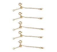 Klaisy Multipurpose Sturdy Brass Lobster Clasp Extending Adjustable Length Chain Accessory for Fishing and Camping Gears Camping Gears Attachment