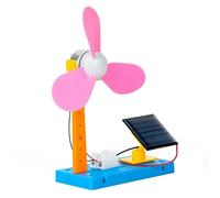 Klaisy Sun Robot Fan Model Set for Kid Aged 8+, Hands on Science Educational Toy, Building Science Experiment Engineering Set
