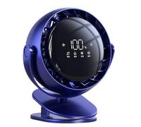 Klaisy USB Intelligent Fan with cooling, 720° Adjustable Angled, Quiet Operations, 4 Speeds for Home and Office