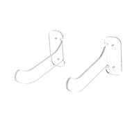 Klaisy Wall Mounted Acrylic Yoga Mat Holder Exercise Foam Pad Roller Hanging Storage Rack Hanger Hook Shelf for Fitness Glass Home Workout Gym Yoga Mat Holder Wall Mount Vertical