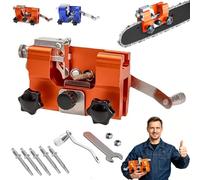 Klampero Chain Sharpener, Profisaw - The Original - Universal Chain Sharpener, Efficient Professional Chain Sharpener with Angle Guide and Robust Stainless Steel, Chain Sharpener