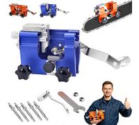 Klampero Chain Sharpener, Profisaw - The Original - Universal Chain Sharpener, Efficient Professional Chain Sharpener with Angle Guide and Robust Stainless Steel, Chain Sharpener
