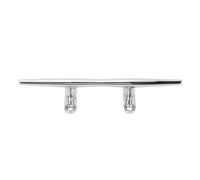 Klanata 10 Inch 316 Stainless Steel Marine Rope Cleat - Mirror Polished Boat Dock Cleat for Secure Mooring of Yachts, Speedboats and Docks