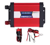 Klanata 1000W Car Inverter Converter, 12V/24V DC to 110V/220V AC Modified SineWave Power Inverter with USB Ports for Vehicle and RV Use (12V to 220V)