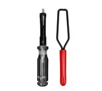 Klanata 10mm Jam Nut Valve Adjustment Tool Slotted Stud Wrench Chrome Vanadium Steel Compatible with Engine Tune Ups