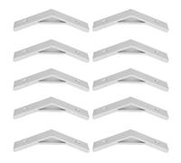 Klanata 10Pcs Aluminum Alloy Corner Braces Connector Bracket Angle 135 Degrees (2020-135 Degrees)