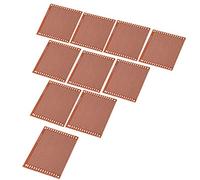 Klanata 10pcs PCB Board Prototype Kit, Single Sided DIY Universal Circuit Board, 7x9cm 1.2mm Hole Diameter, Prototyping Electronics Projects, Engineers Hobbyists Students